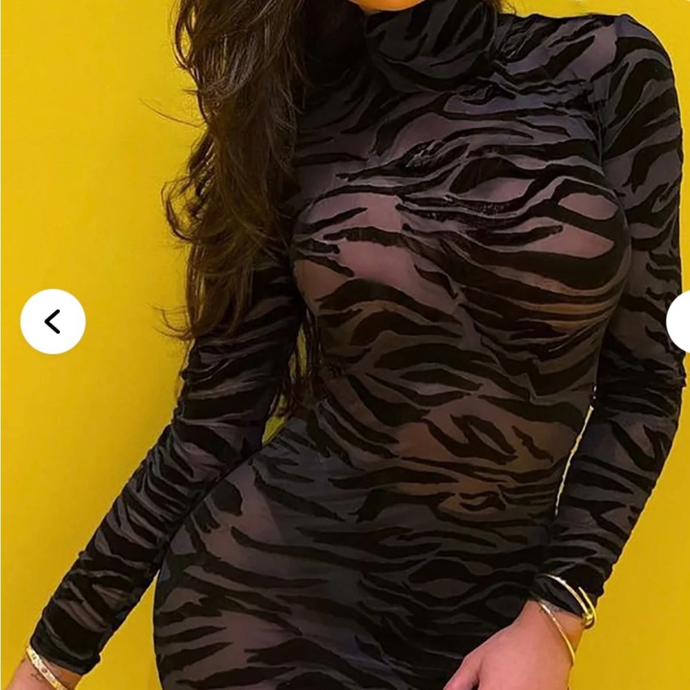 Fashion Nova Black Maxi Dress
